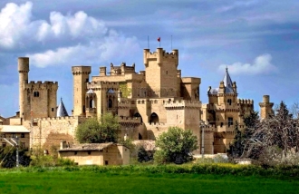 Gotischer Palast der Knige von Navarra